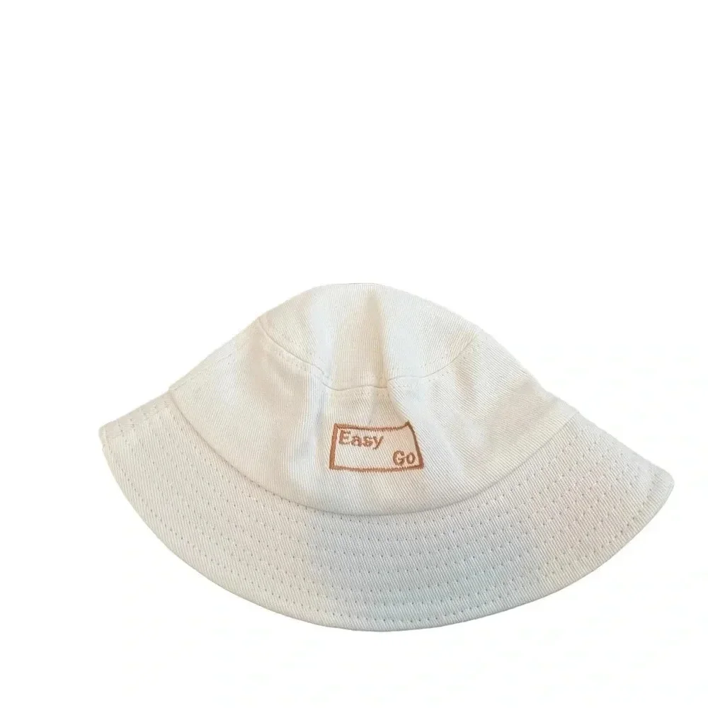 Two New Children’s Cotton Sun Hats White